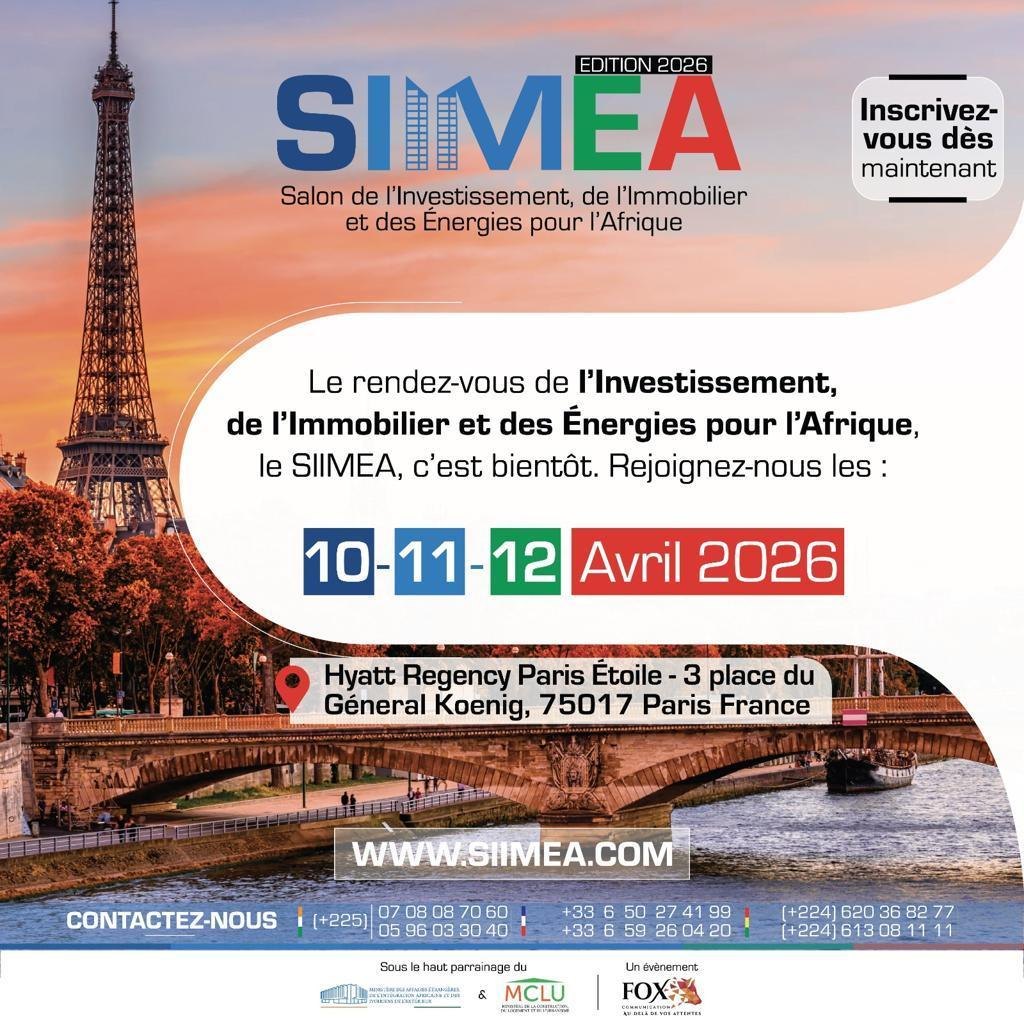 SIIMEA 2027 — Salon de l’Investissement, de l’Immobilier et des Énergies pour l’Afrique
